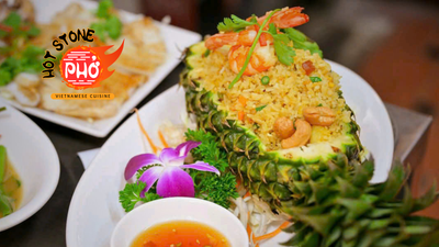 Pineapple Fried Rice - Cơm Chiên Trái Thơm
