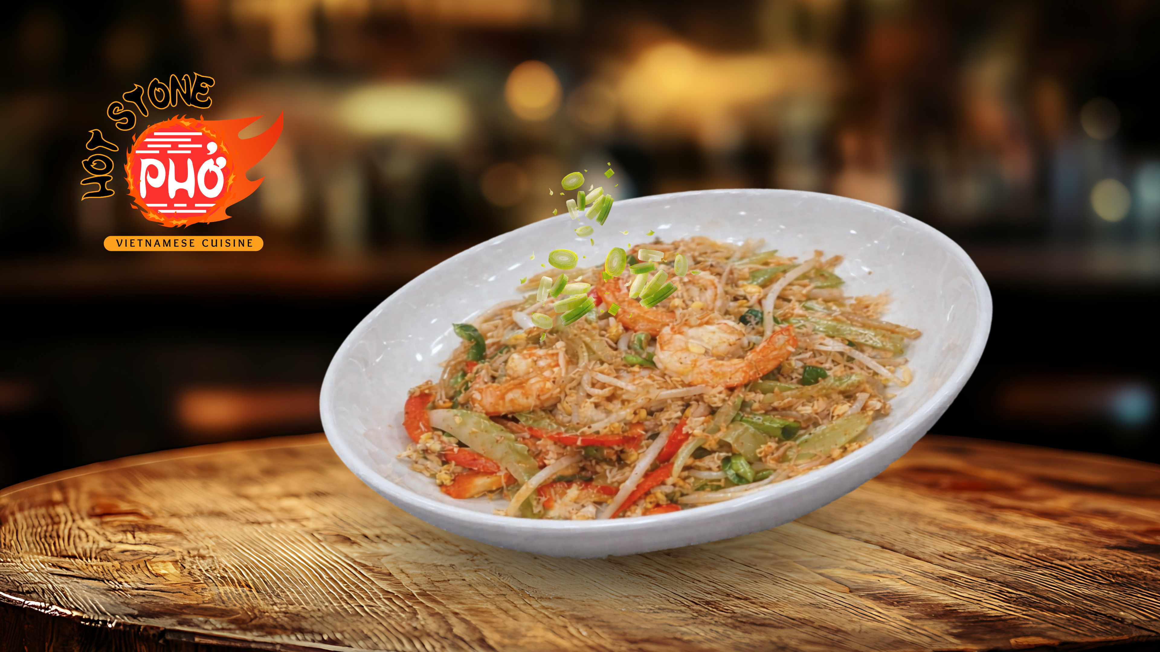Shrimp & Crab Glass Noodle - Miến Xào Tôm